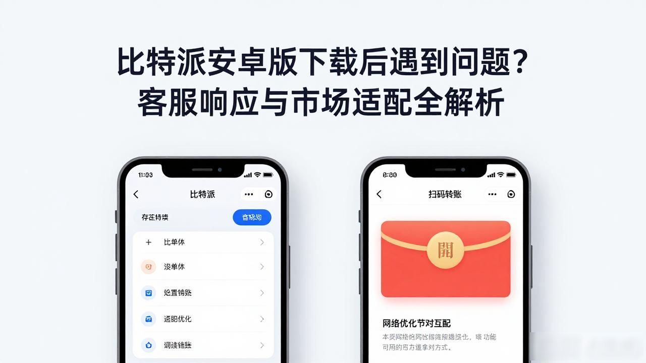 比特派安卓版下载后遇到问题？客服响应与市场适配全解析
