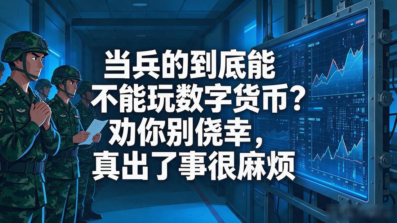 军人可以玩数字货币吗_军人 数字货币 投资 禁区