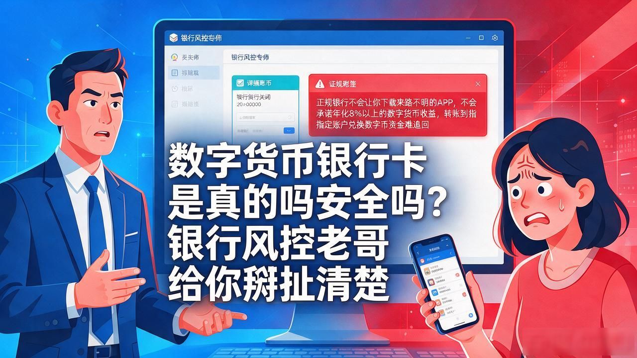 数字人民币官方渠道_数字货币银行卡是真的吗安全吗_数字货币储蓄卡骗局