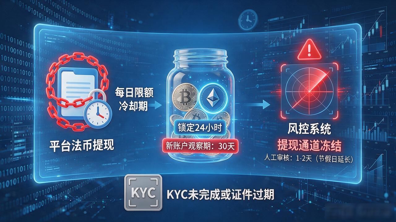 数字货币能随时提现吗？到账没那么简单，这几层关卡先搞清楚