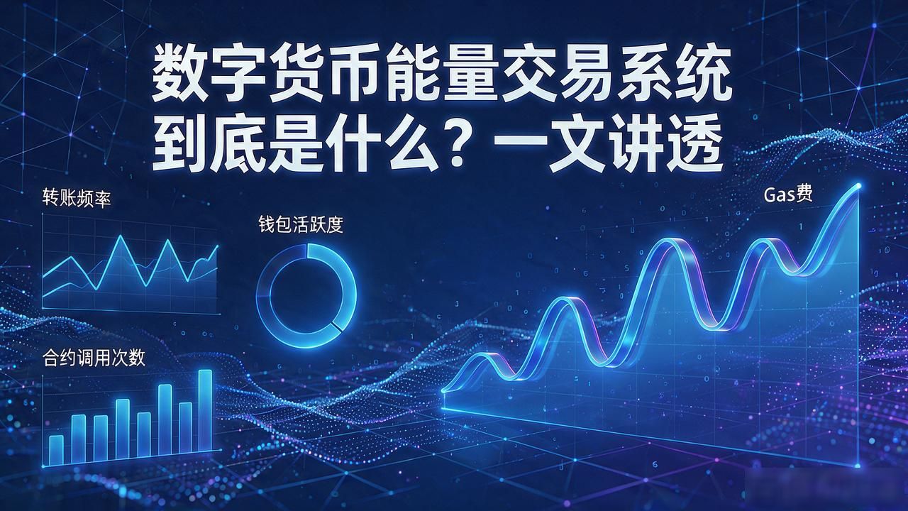 能量交易系统核心逻辑 能量交易系统应用方法 链上数据能量指标解读_数字货币能量交易系统
