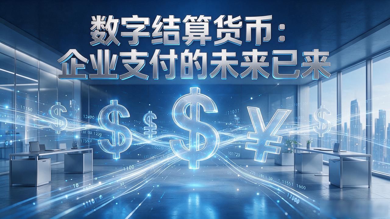 数字结算货币：企业支付的未来已来