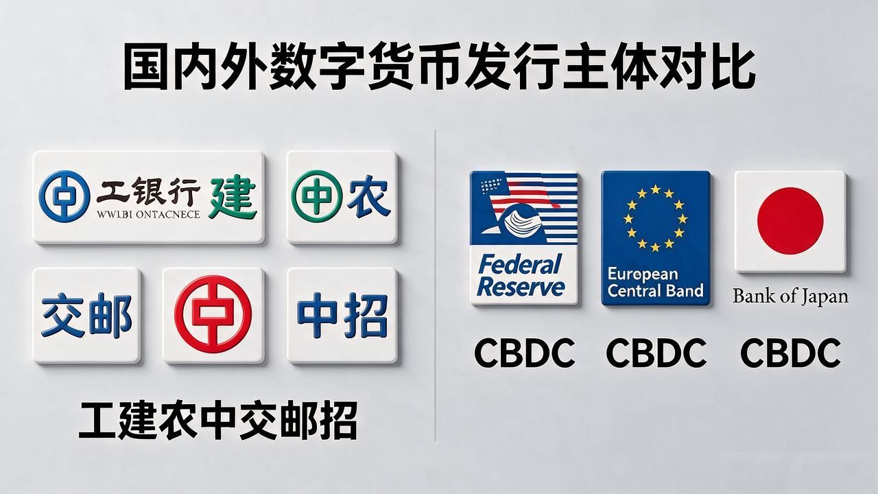 什么银行开始数字货币？央行印的币，这几家银行只负责发到你这