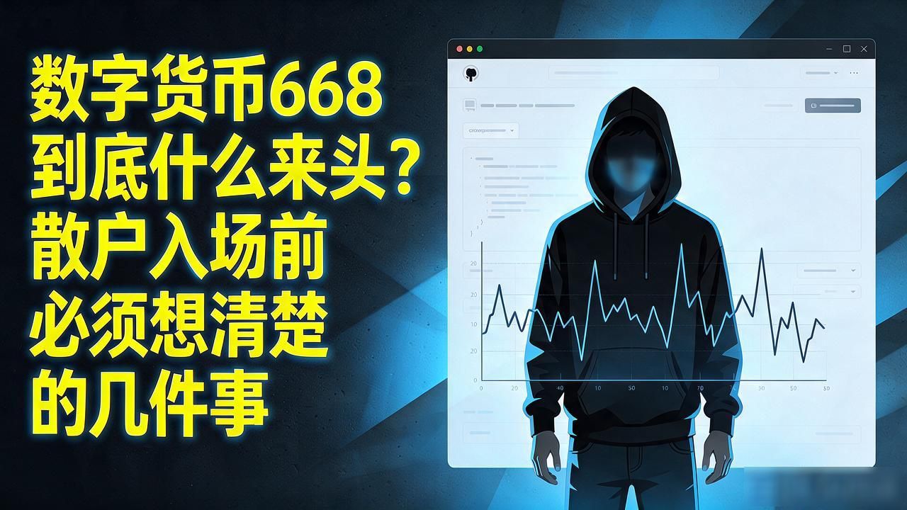 数字货币668到底什么来头？散户入场前必须想清楚的几件事