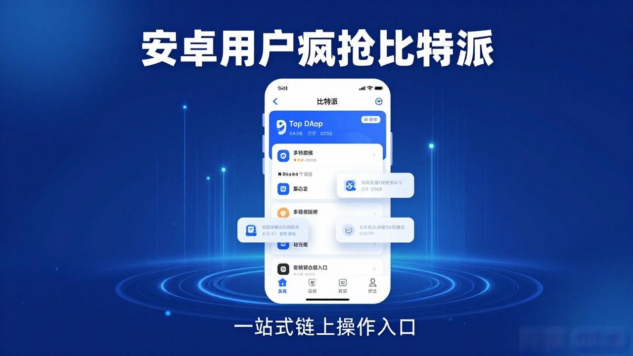 安卓用户为何疯抢比特派？钱包下载量背后的真相