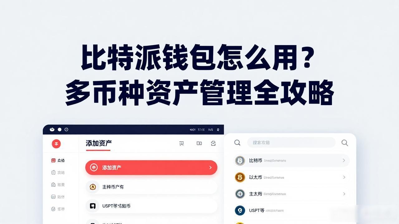 比特派钱包怎么用？多币种资产管理全攻略