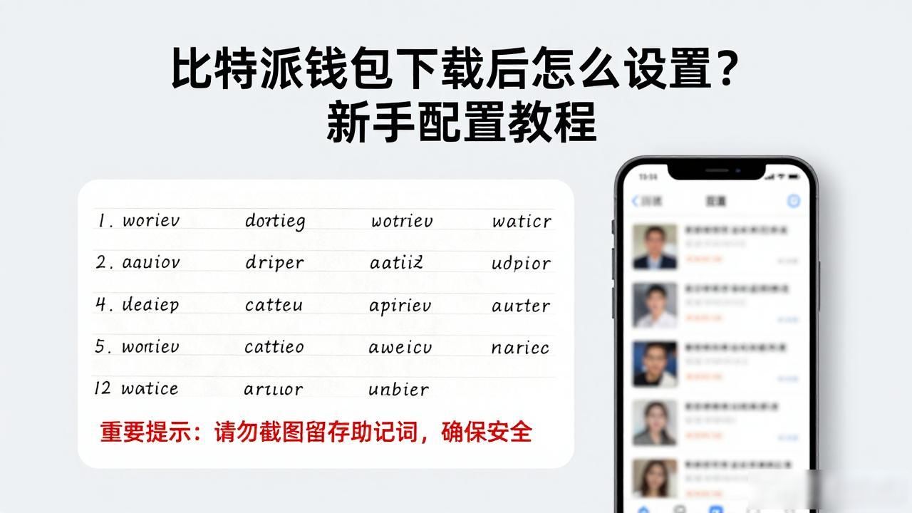 比特派钱包下载后怎么设置？新手配置教程