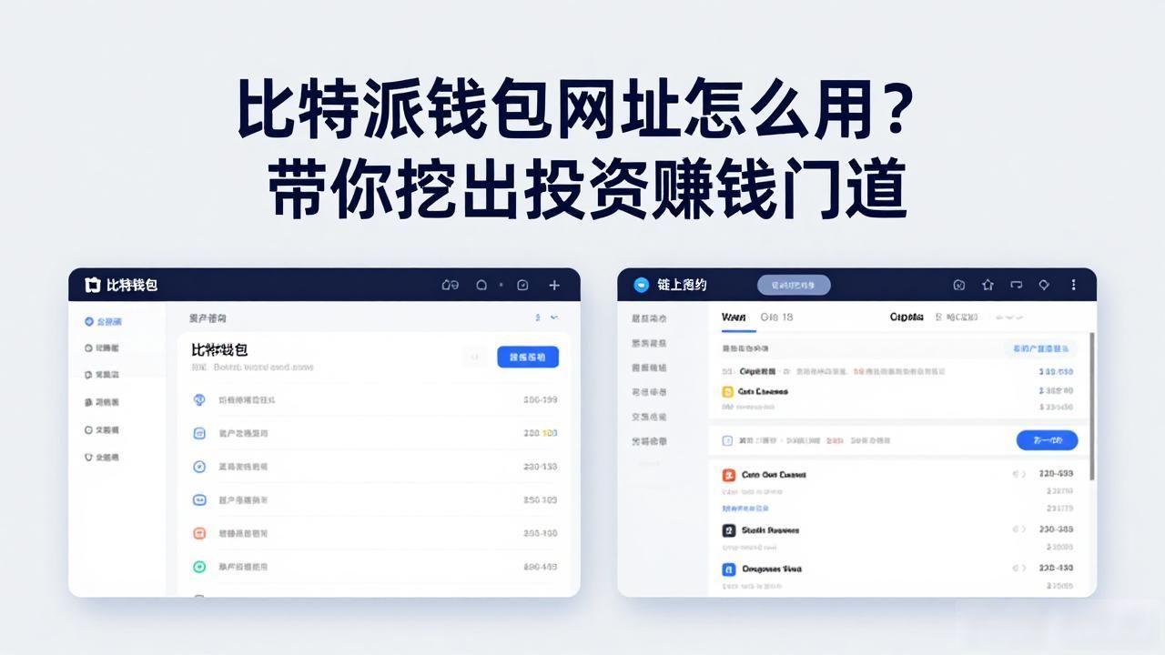 如何通过比特派钱包网址发掘投资诀窍?_比特派钱包链上数据分析_比特派钱包投资门道