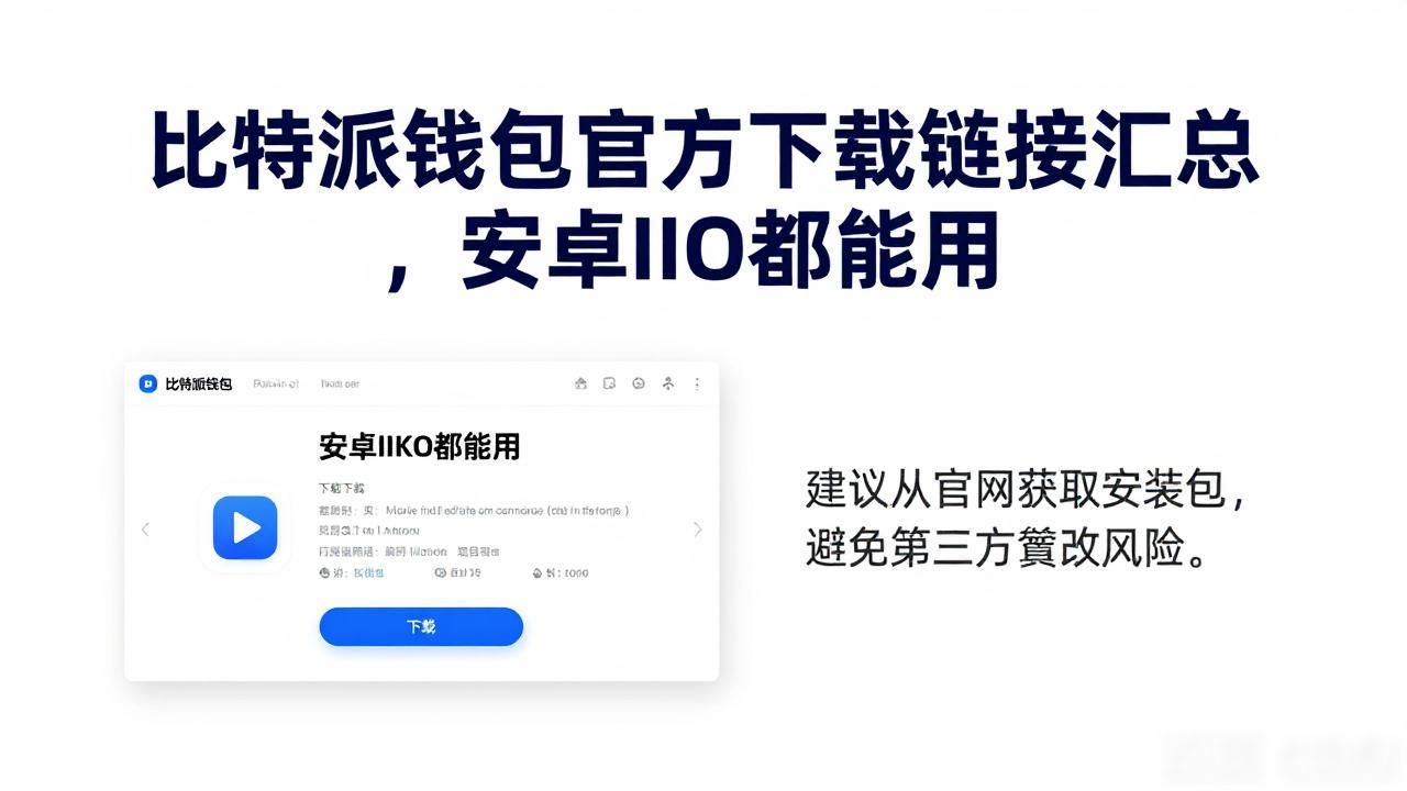 比特派钱包下载渠道_各大平台的比特派钱包下载链接_比特派钱包安全使用