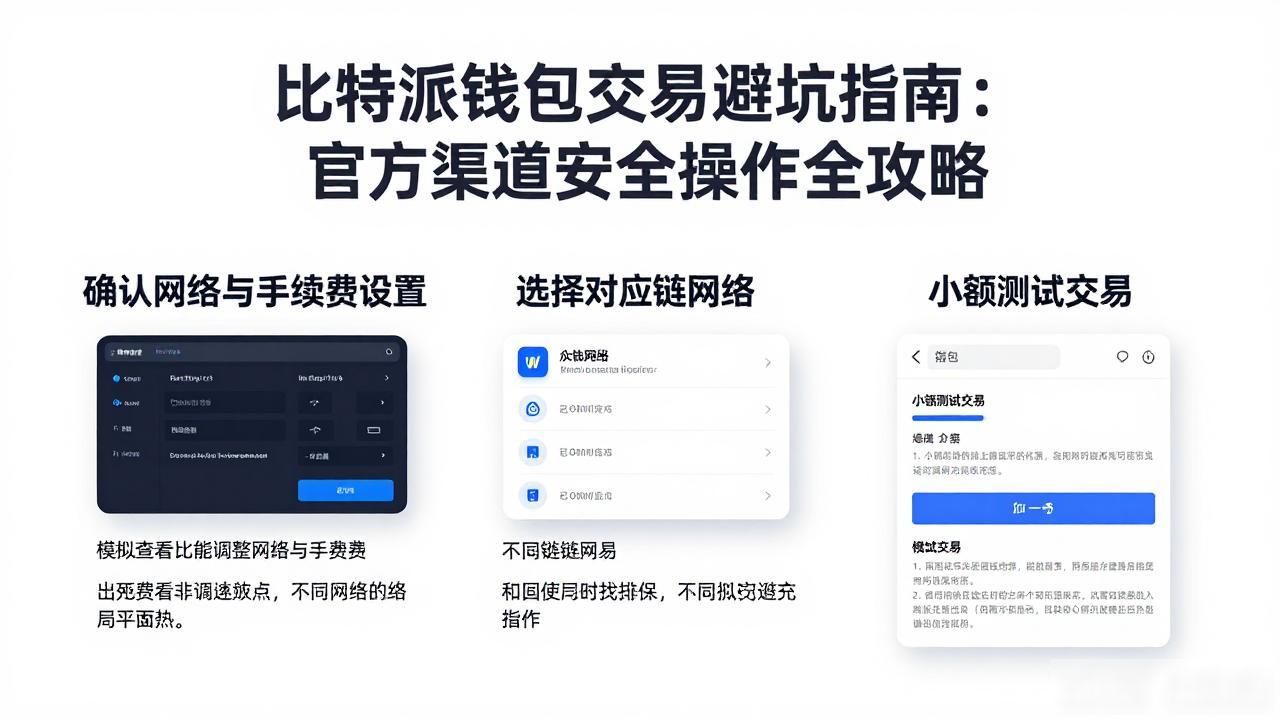 比特派钱包安全使用_避免常见错误:如何在比特派钱包官方网站上顺利交易?_官方渠道下载防范仿冒网站