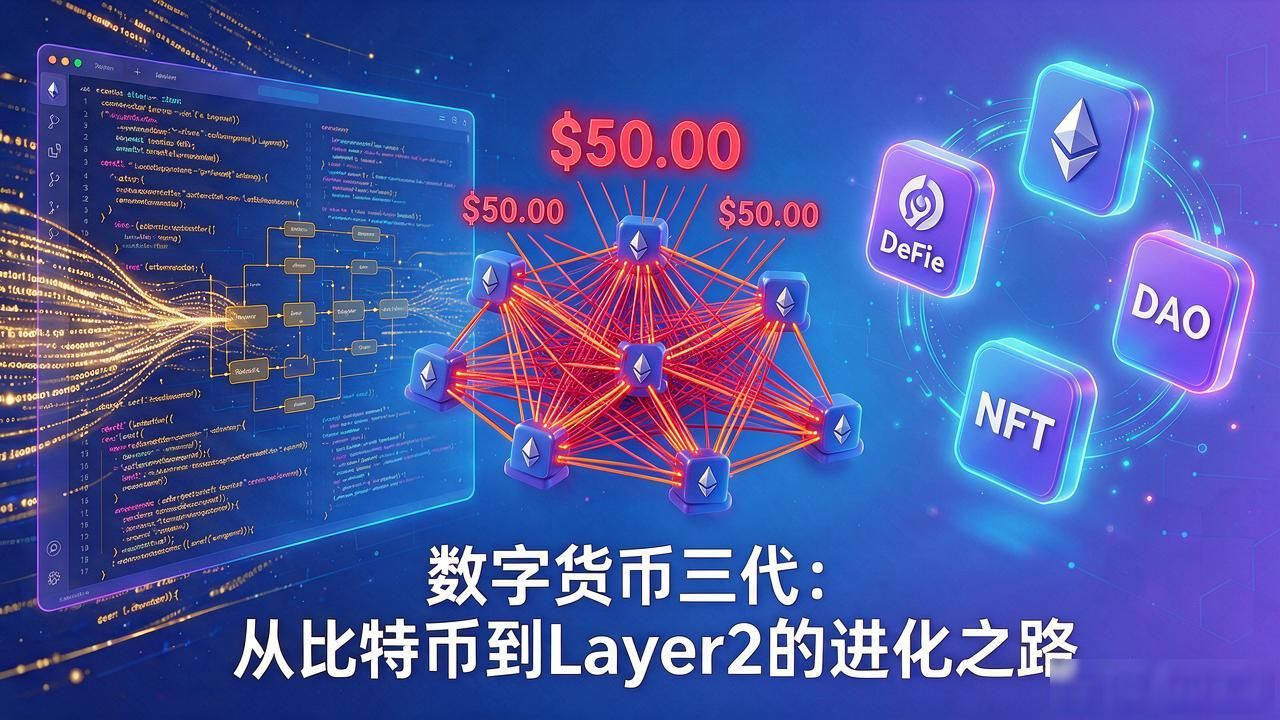 数字货币三代发展脉络 比特币以太坊第三代数字货币技术迭代 第三代数字货币扩展性用户体验_数字货币三代