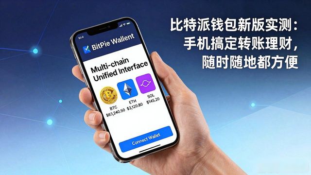 比特派钱包新版实测：手机搞定转账理财，随时随地都方便