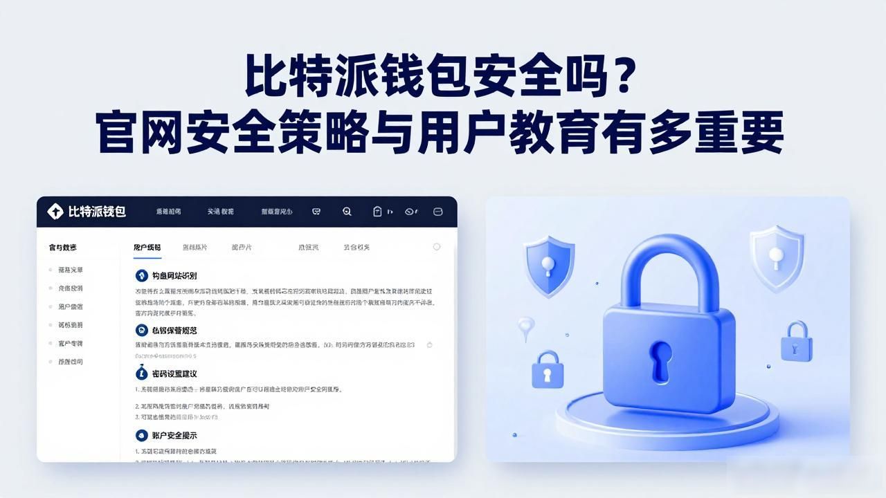 比特派钱包安全吗？官网安全策略与用户教育有多重要