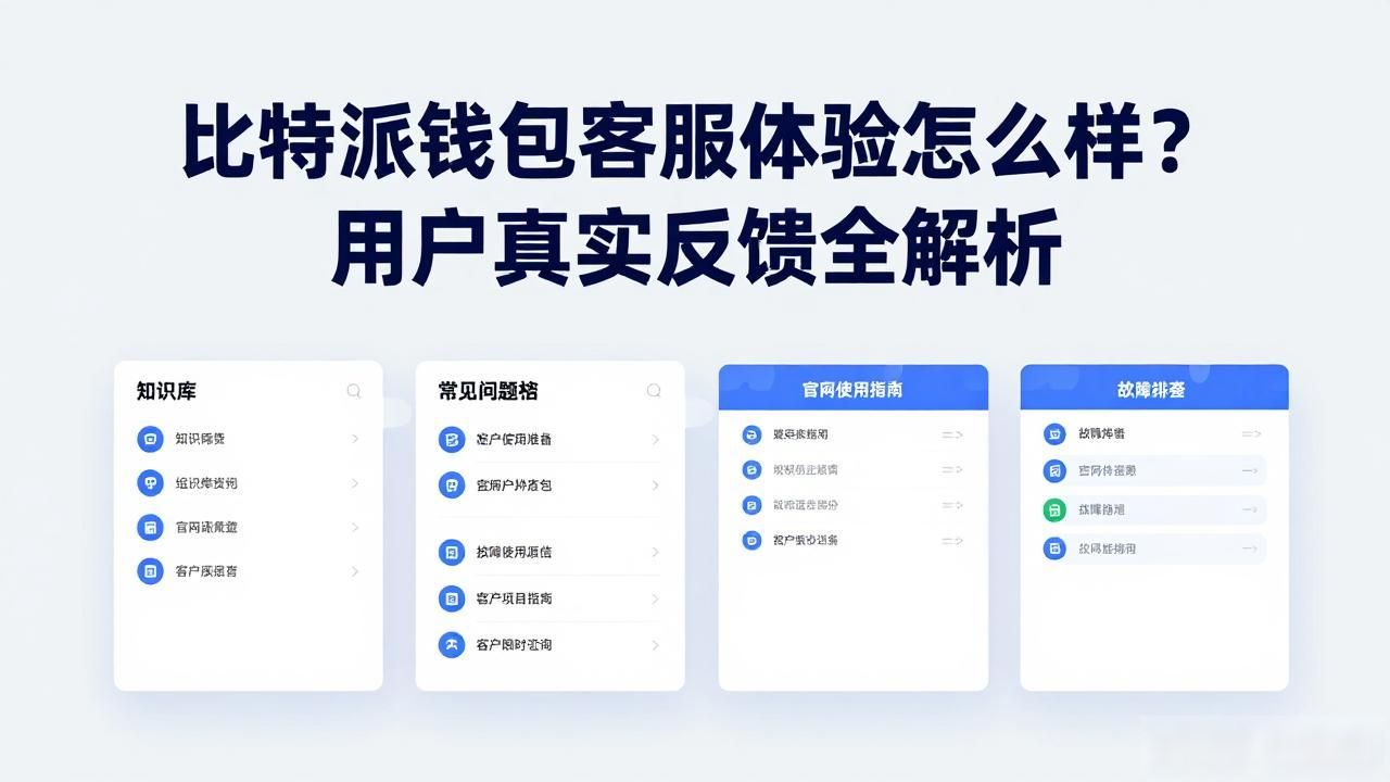 比特派钱包知识库常见问题_比特派钱包官方网站的客户支持系统使用体验反馈分析_比特派钱包客服响应速度