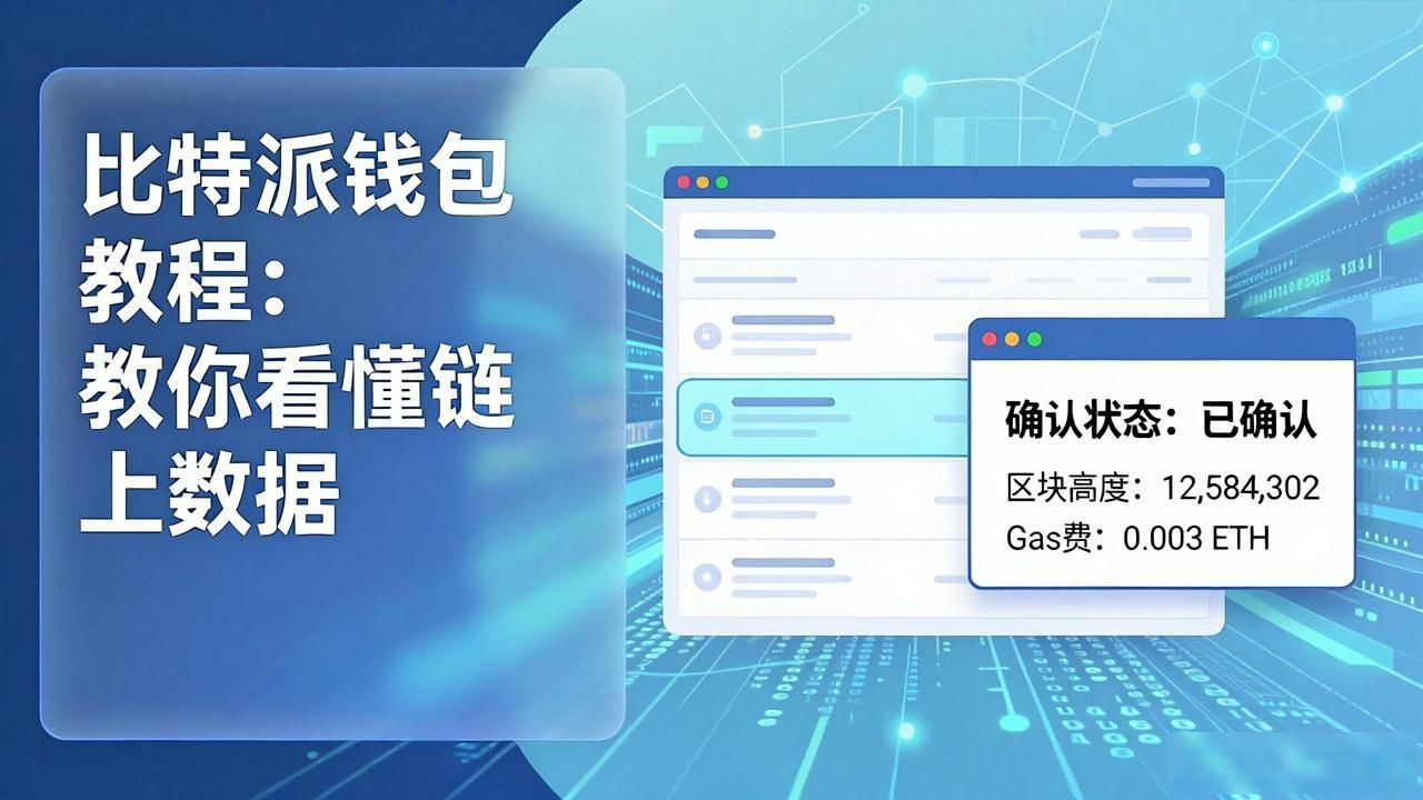 比特派钱包教程：教你看懂链上数据