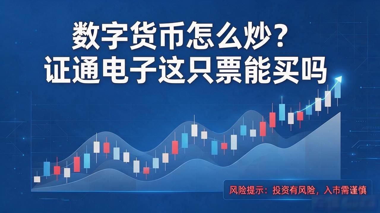 数字货币怎么炒？证通电子这只票能买吗
