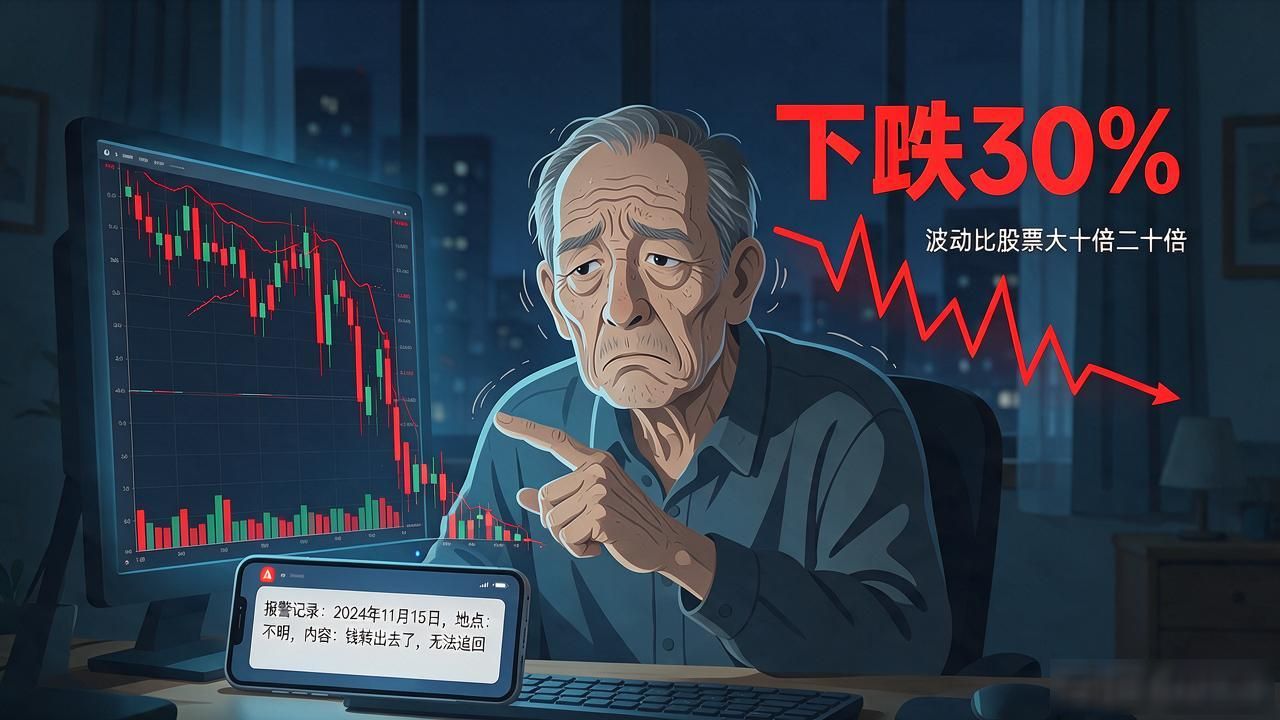 老人家玩数字货币好吗？别光看人家晒收益，风险你得先掂量掂量