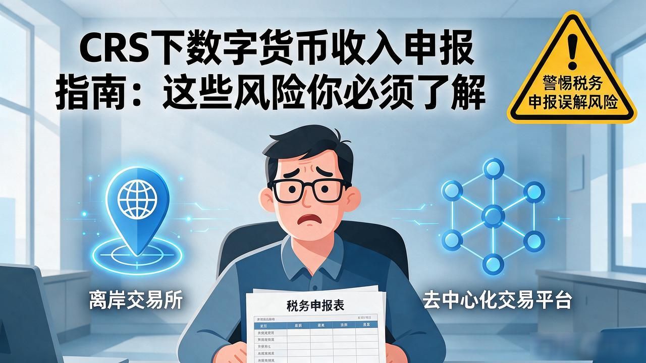 CRS下数字货币收入申报指南：这些风险你必须了解