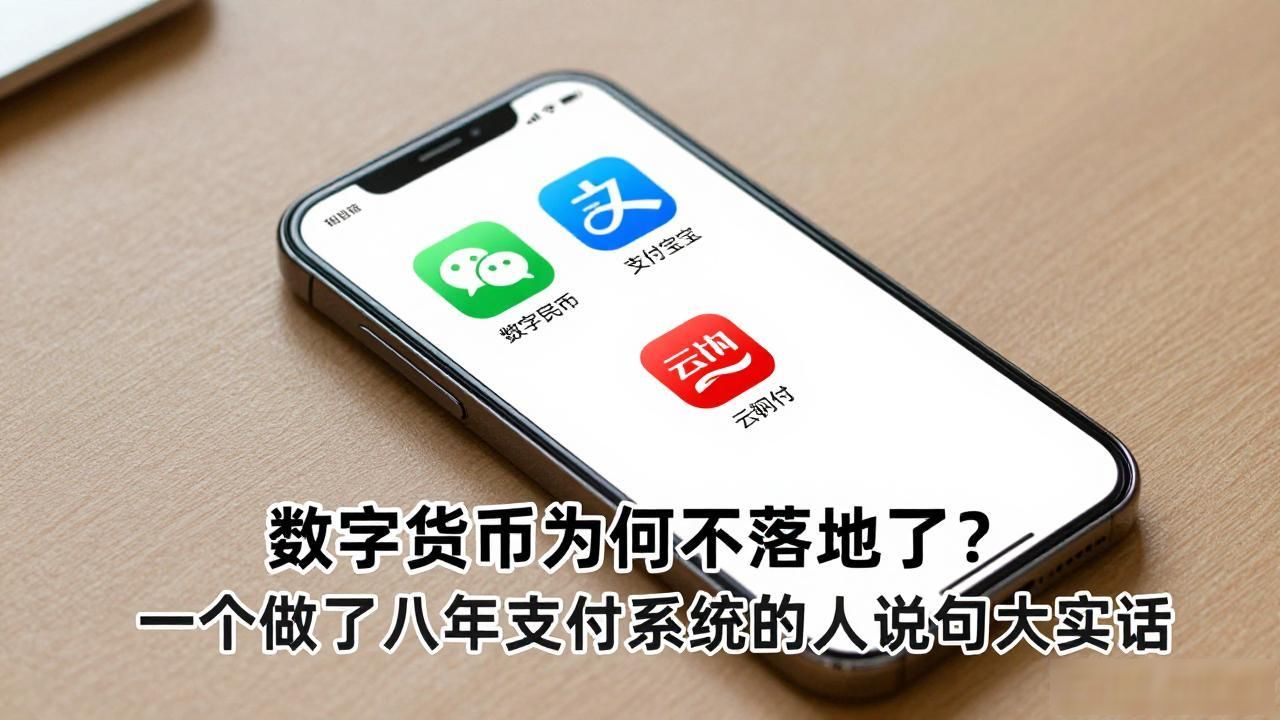 数字货币为何不落地了？一个做了八年支付系统的人说句大实话