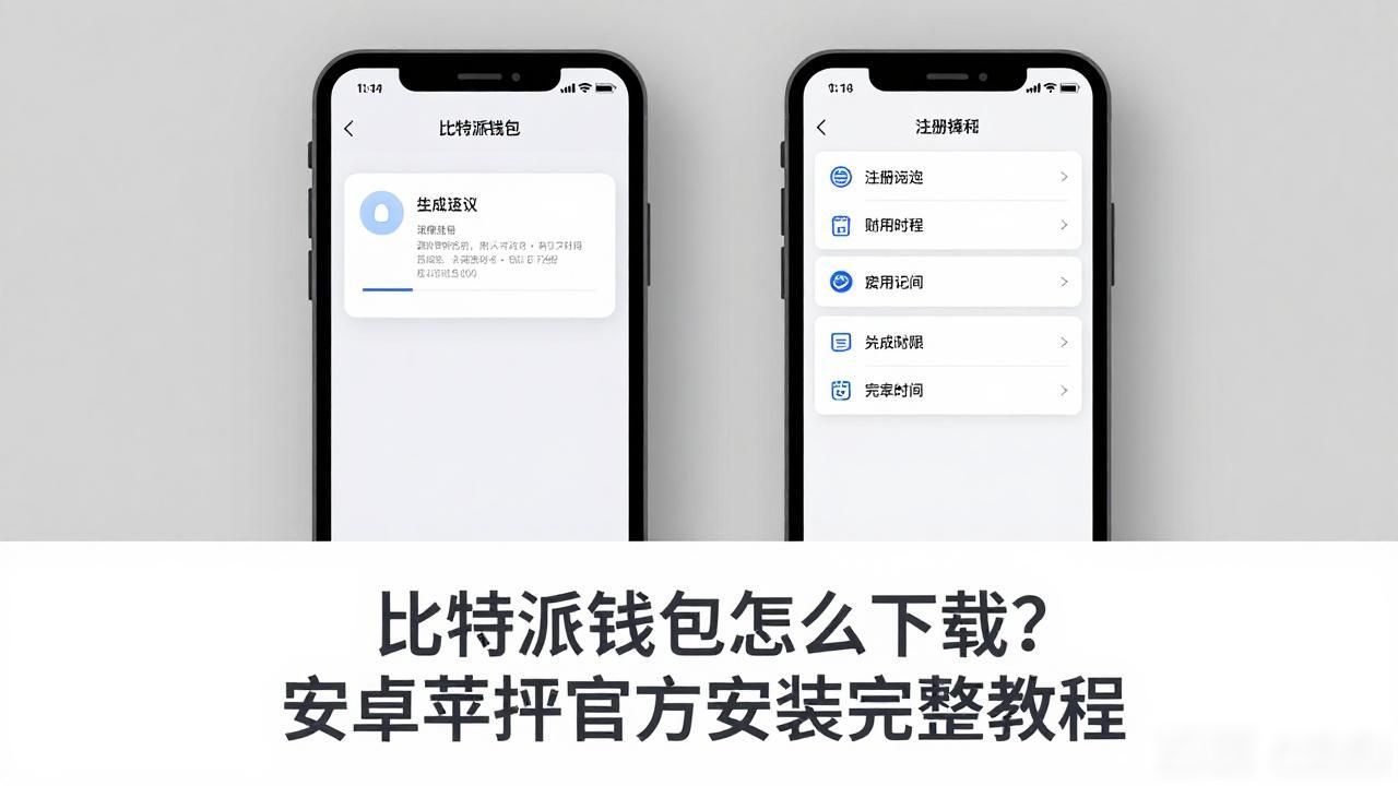 新手如何正确下载比特派钱包_比特派钱包下载说明_比特派钱包官方下载安装流程