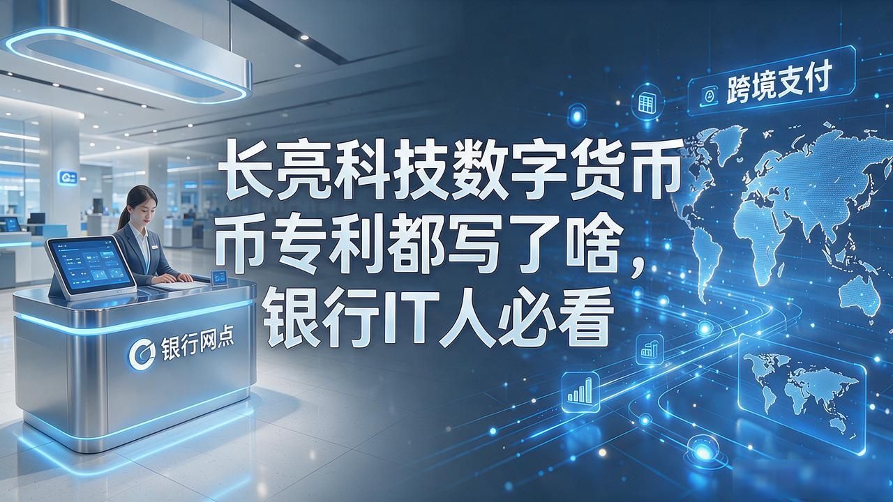 数字人民币清算结算专利_长亮科技数字货币专利_长亮科技数字货币专利