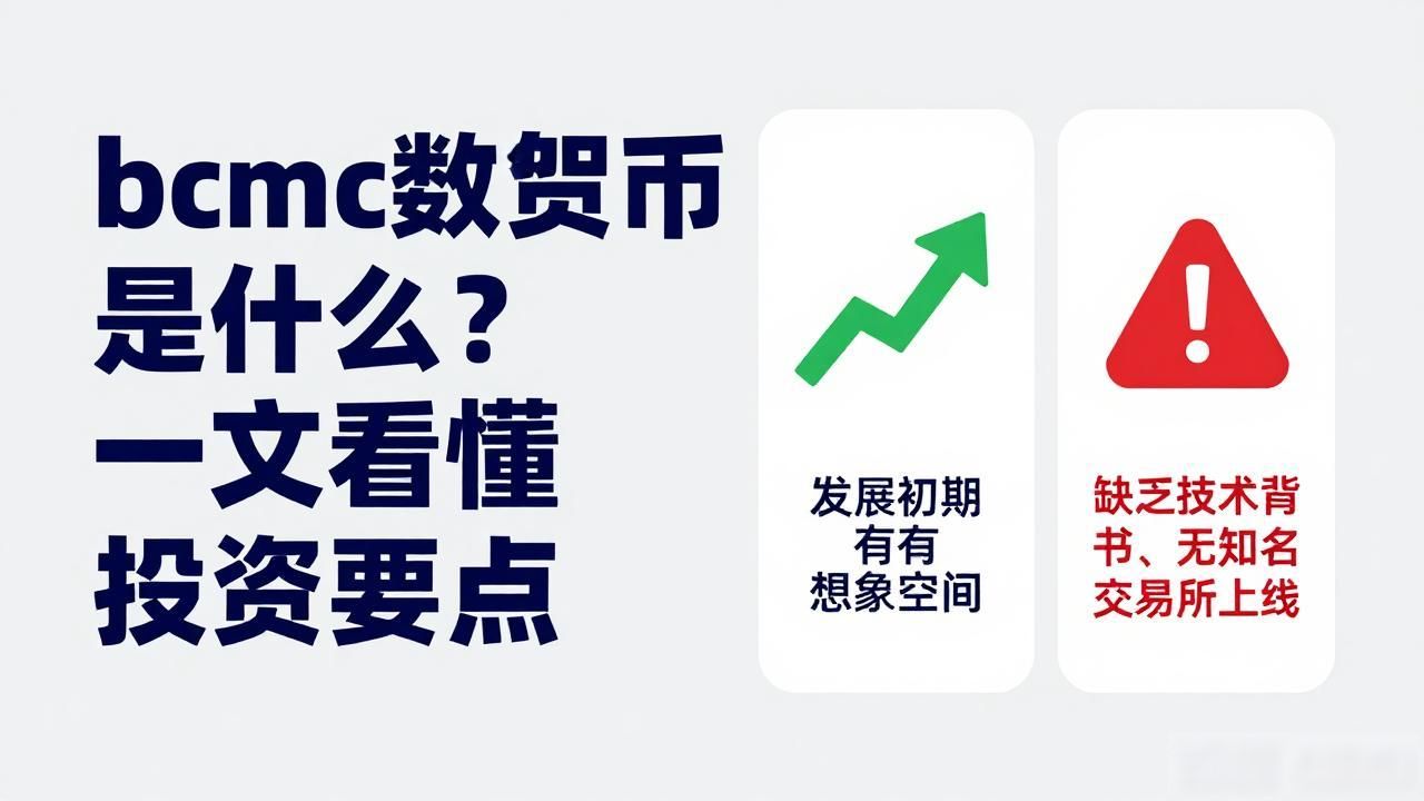bcmc数字货币是什么？一文看懂投资要点