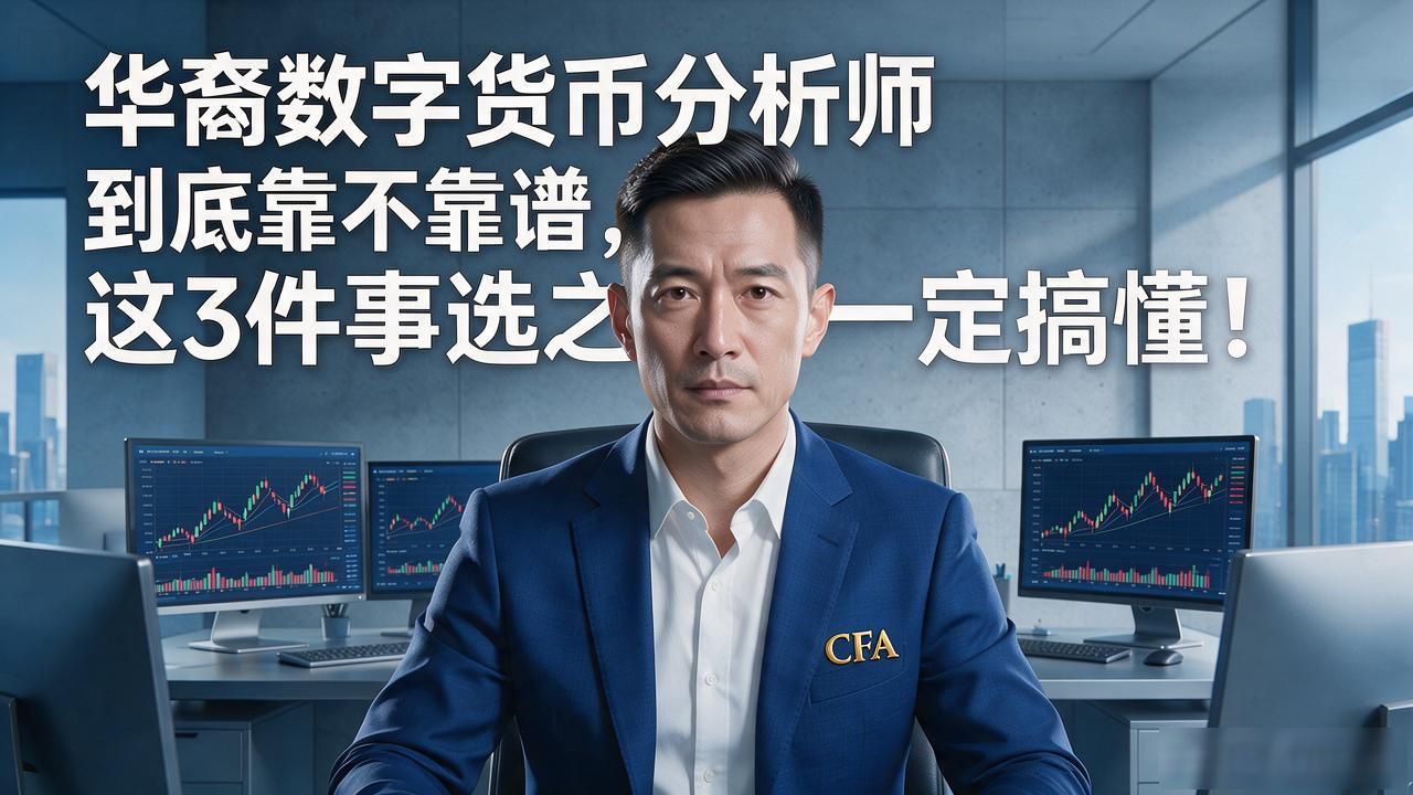 华裔数字货币分析师到底靠不靠谱，这3件事选之前一定搞懂