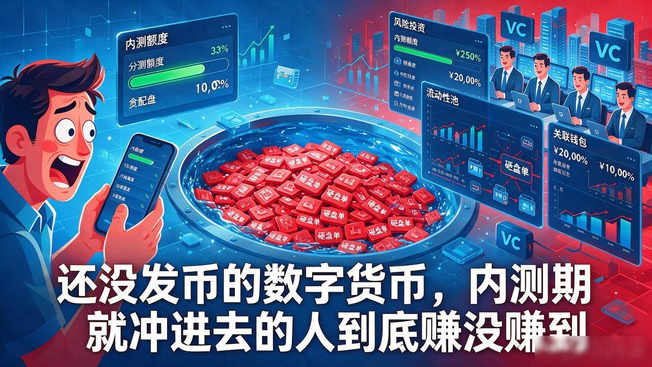 还没发币的数字货币，内测期就冲进去的人到底赚没赚到