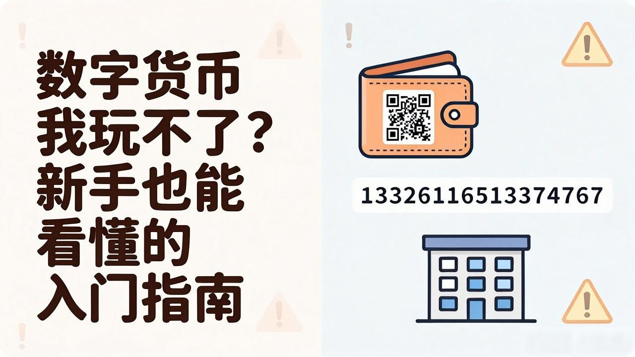 数字货币我玩不了？新手也能看懂的入门指南