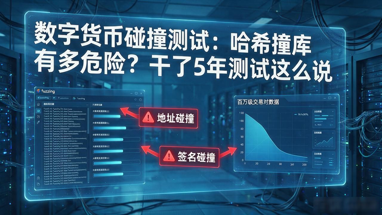 数字货币碰撞测试：哈希撞库有多危险？干了5年测试这么说