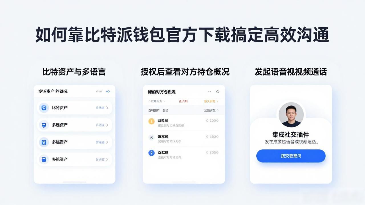 比特派钱包官方下载_如何通过比特派钱包app官方版下载建立高效沟通?_加密社区信息差利润差
