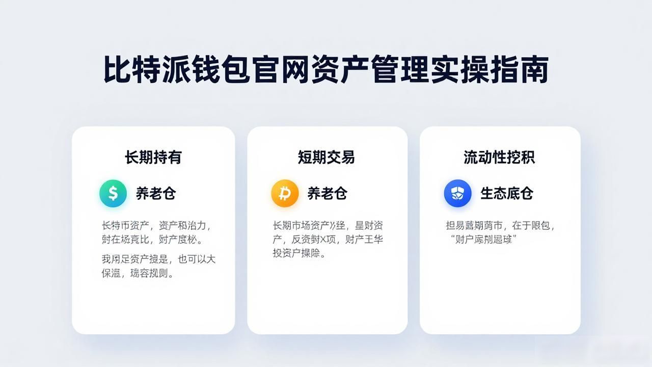 如何通过比特派钱包官网进行资产管理?_数字资产安全管理_比特派钱包官网