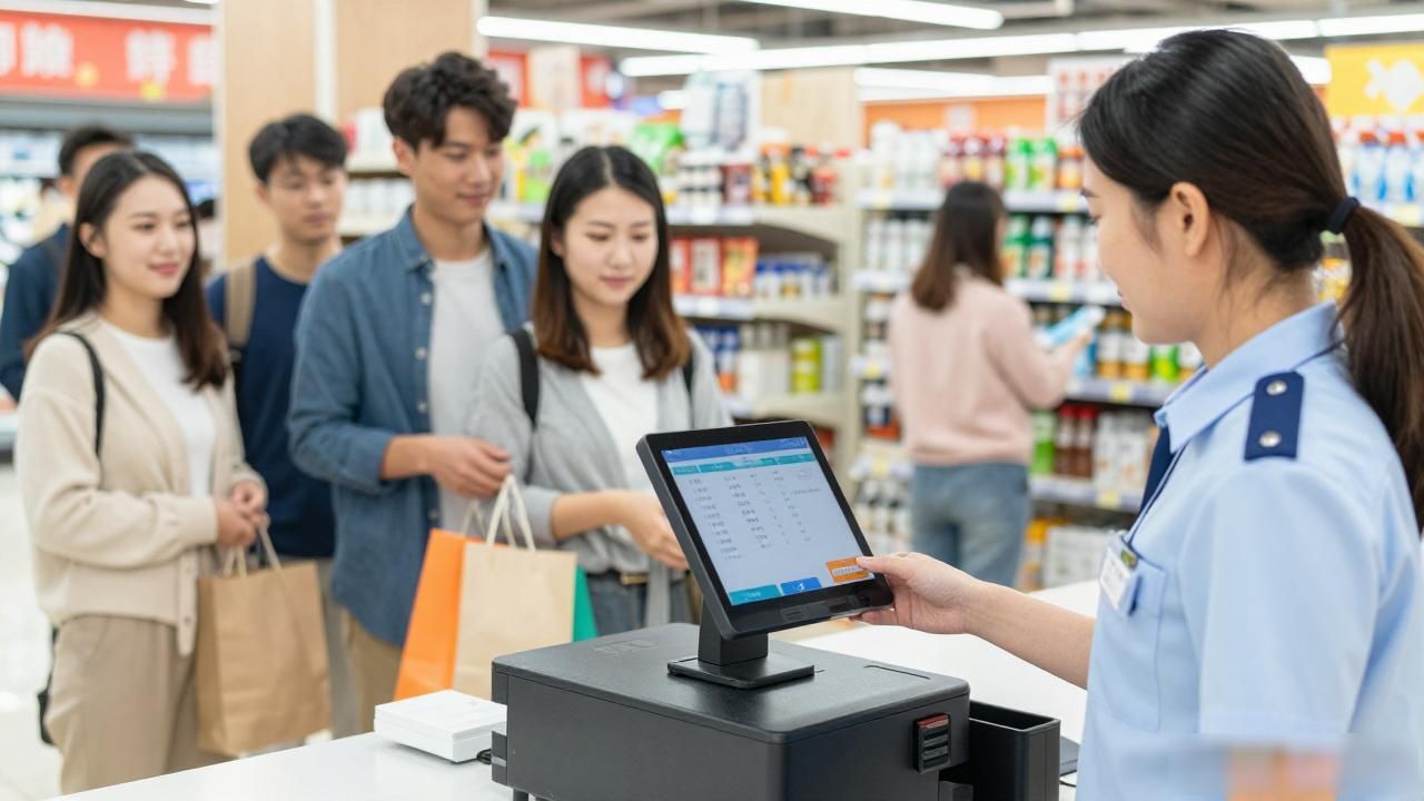 数字货币试用点在哪？小区超市、早市都能刷，不用跑银行
