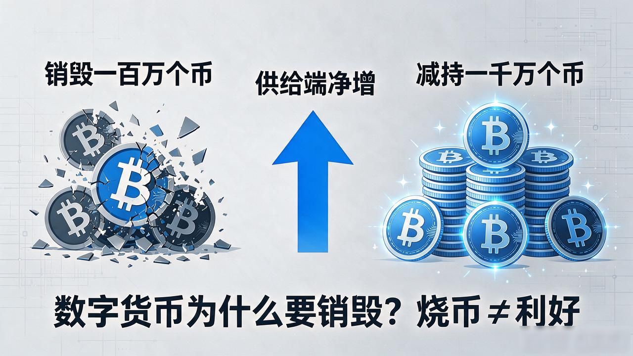 数字货币为什么要销毁？老韭菜踩了坑才明白：烧币≠利好