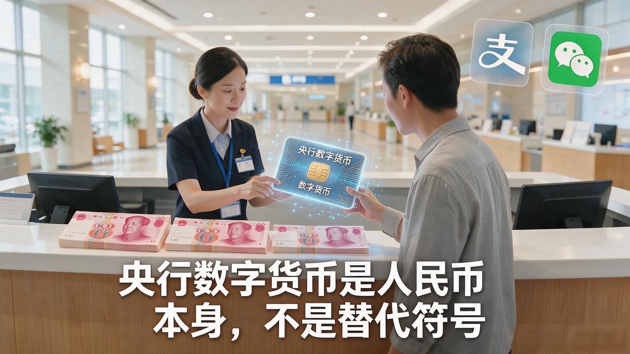 央行数字货币普通人到底怎么花？我在银行柜台看了五年，说点实在的