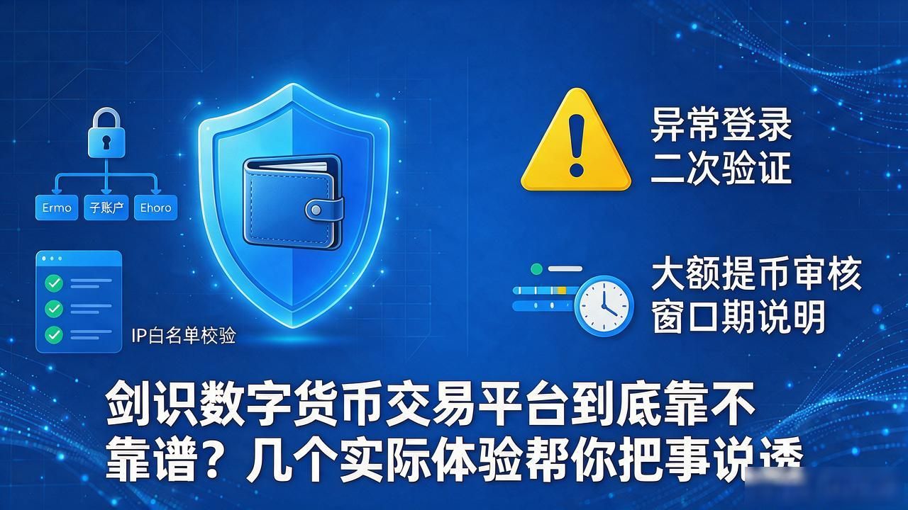 剑识数字货币交易平台到底靠不靠谱？几个实际体验帮你把事说透