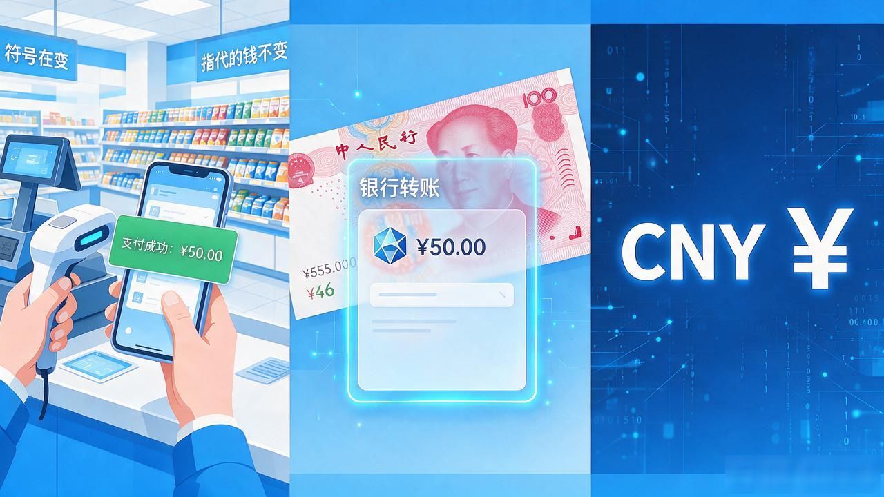 中国数字货币符号长啥样？数字人民币标志啥意思