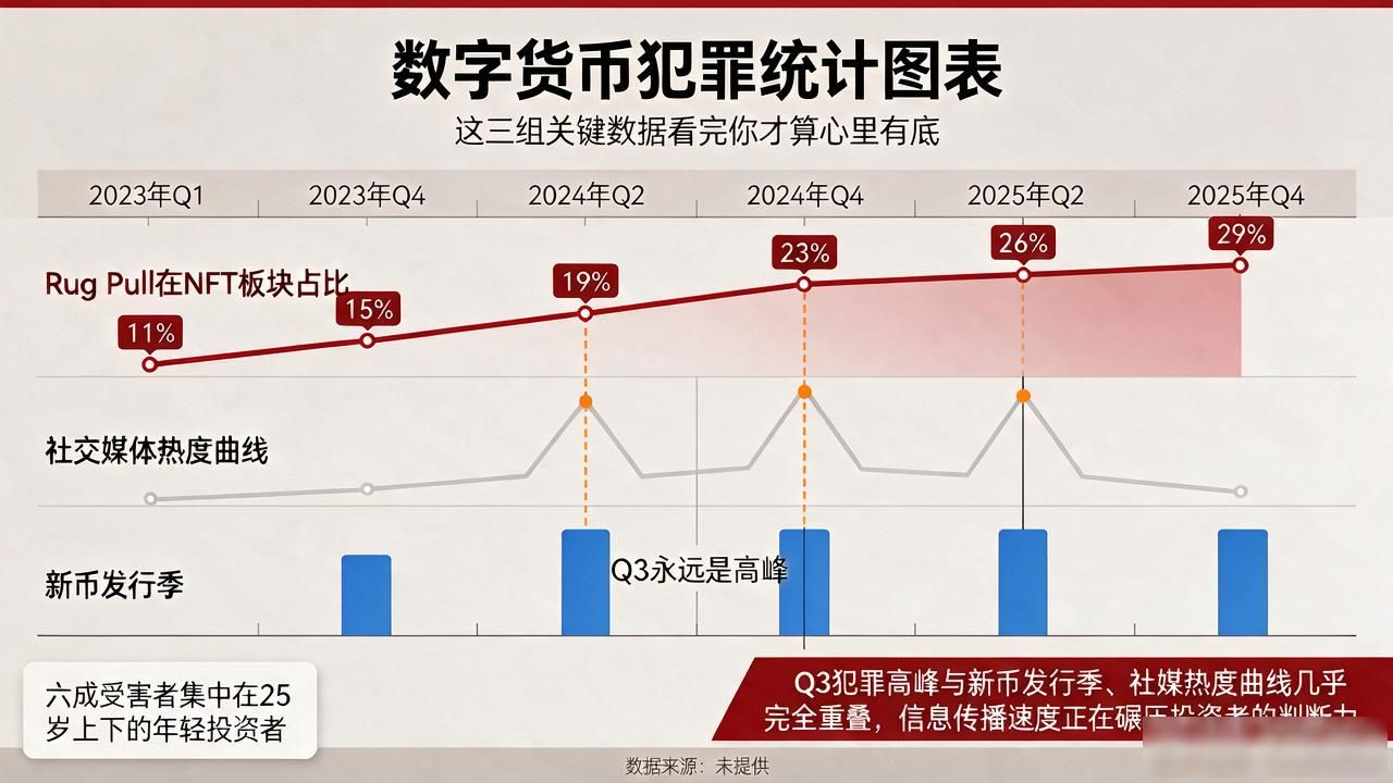 数字货币犯罪统计图表，这三组关键数据看完你才算心里有底