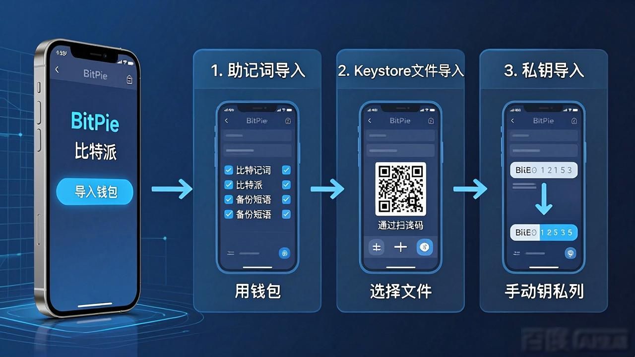 比特派钱包添加钱包怎么选 三种方式对比