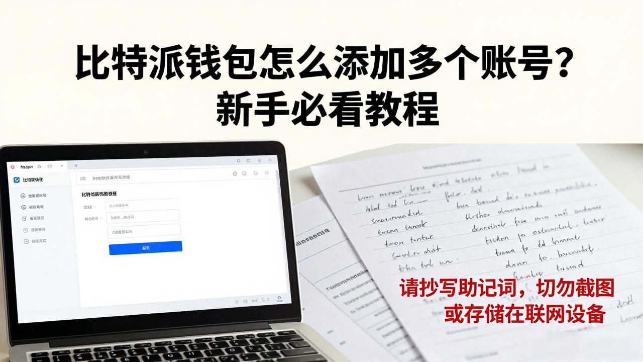 助记词私钥安全存储_比特派多钱包管理_比特派钱包中的多钱包如何添加?