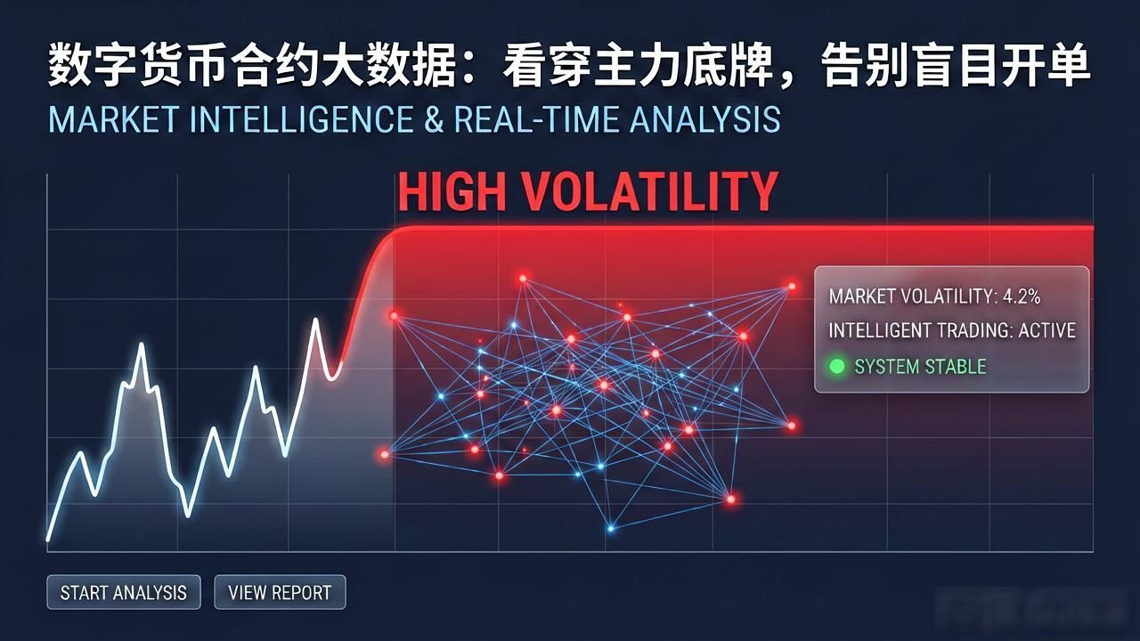 数字货币合约大数据：看穿主力底牌，告别盲目开单