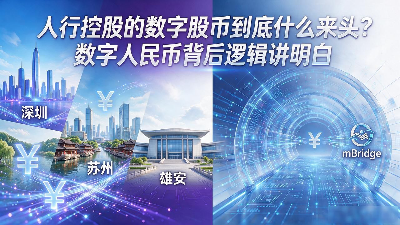人行控股数字货币_数字人民币试点交易规模_数字人民币发行清算央行掌控
