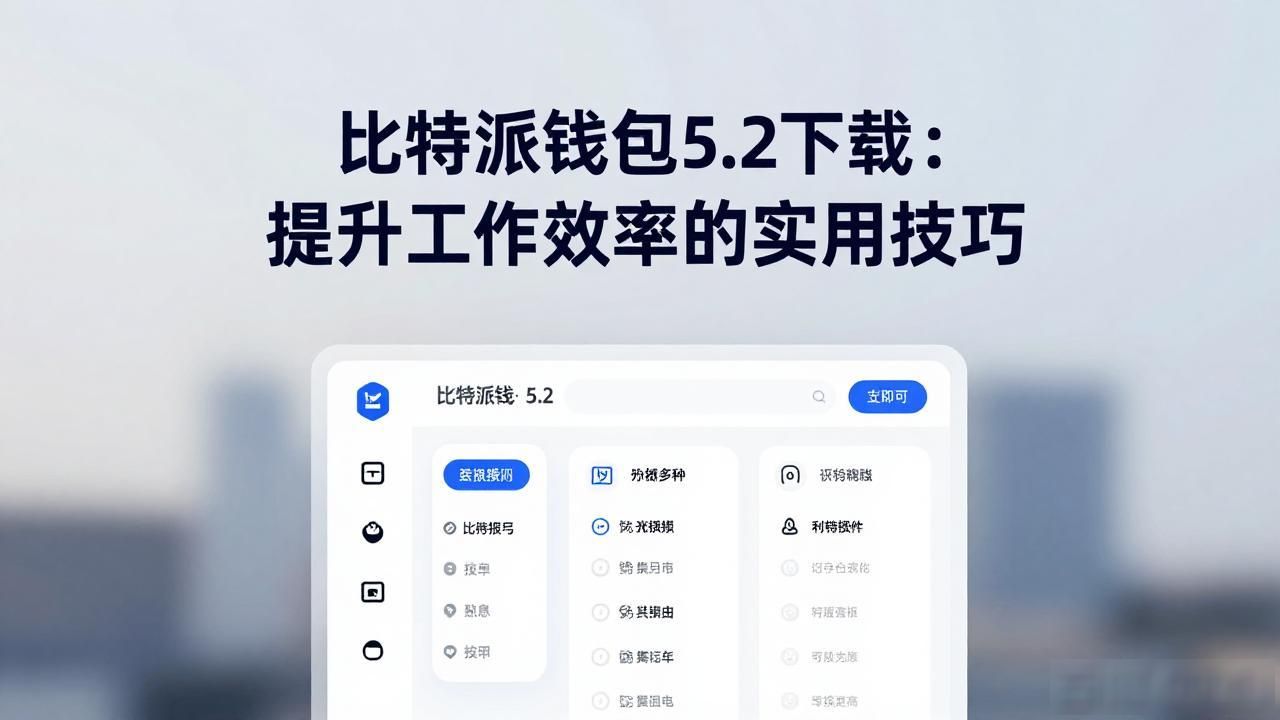 如何通过比特派钱包5.2下载提升工作效率？_提升工作效率 比特派钱包5.2 优化工作流程