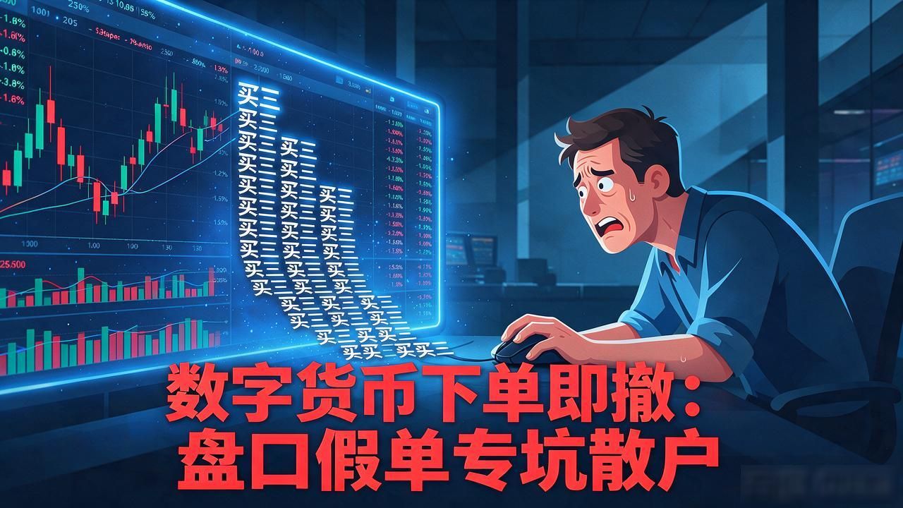 Level 2深度图试探单识别_币圈下单即撤挂单撤单套路_数字货币下单即撤