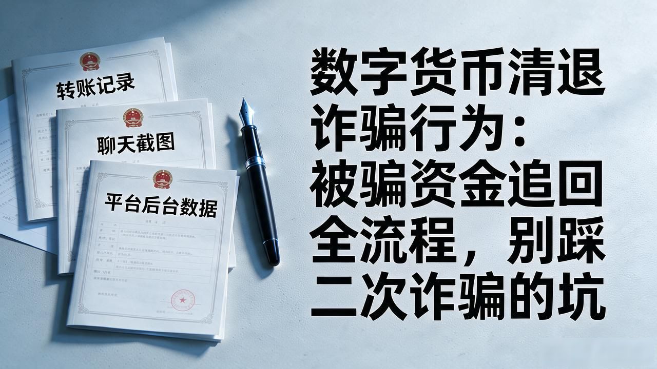 金融维权数字货币清退_数字货币平台资产穿透审查_数字货币清退诈骗行为