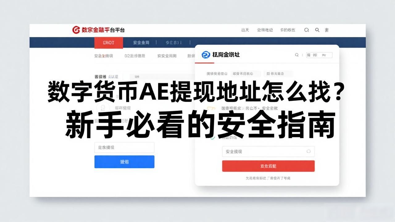 数字货币ae提现地址是什么_数字货币AE提现地址查询正规渠道_数字货币提现地址安全性注意事项