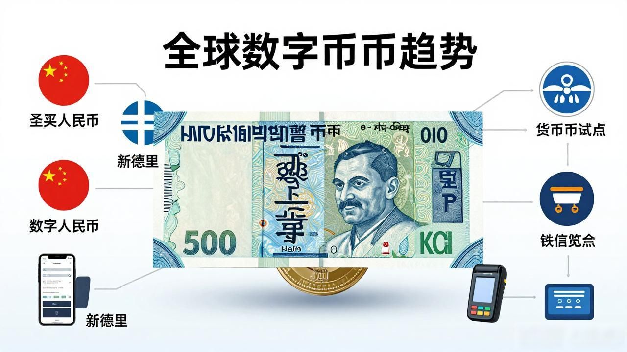 印度数字化货币简介_印度储备银行e-Rupee_印度数字卢比