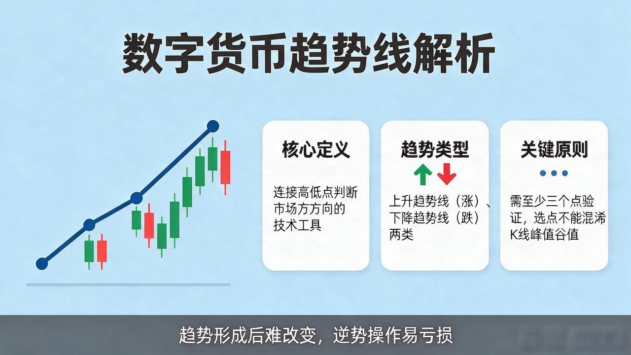 数字货币涨跌三张图：K线、趋势、量价，看懂市场运行规律