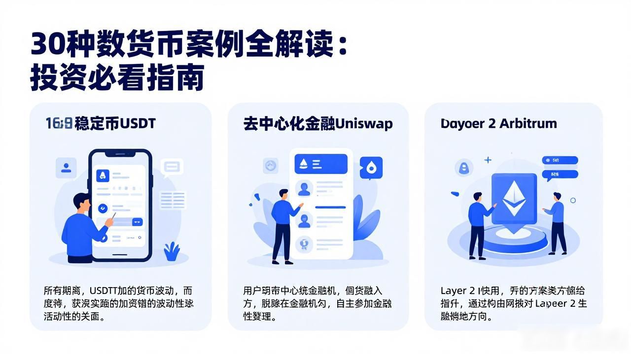 数字货币市场典型案例分析 数字货币投资风险规避 数字资产系统性认知建立_30种数字货币案例