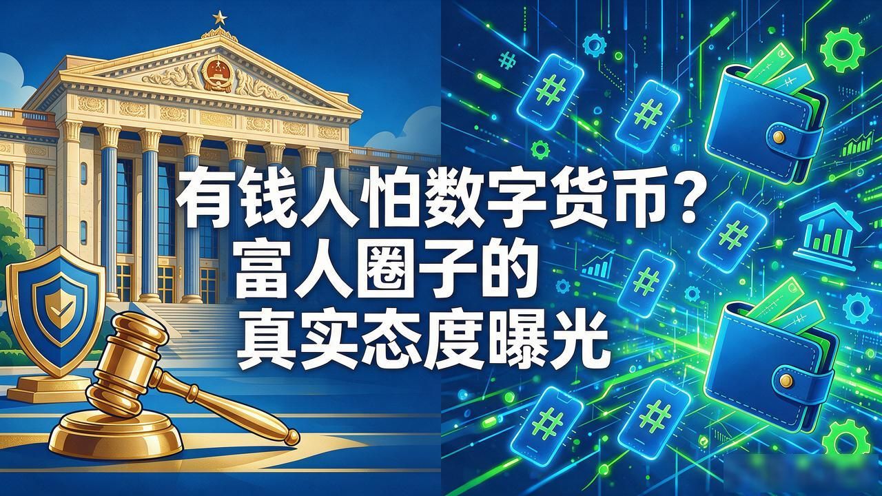 有钱人怕数字货币？富人圈子的真实态度曝光